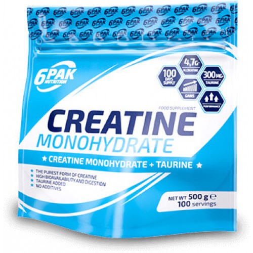 6PAK Creatine Monohydrate 500 гр 6PAK Creatine Monohydrate 500 гр