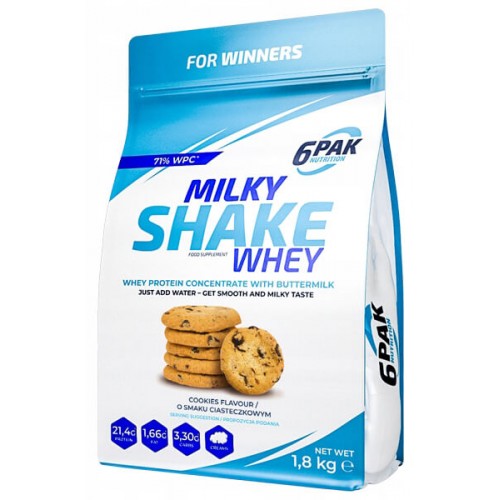 6PAK Milky Shake Whey 1.8 кг