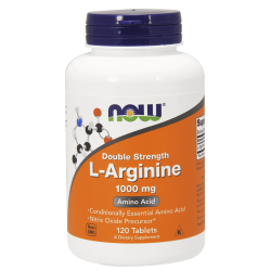 NOW L-Arginine 1000мг 120 таб