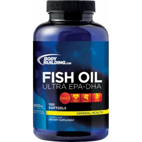 Bodybuilding.com Fish Oil Ultra EPA-DHA 100 капс Bodybuilding.com Fish Oil Ultra EPA-DHA 100 капс