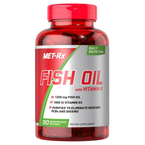 MET-Rx Fish Oil with Vitamin D 90 капс MET-Rx Fish Oil with Vitamin D 90 капс