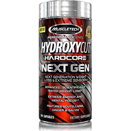 MuscleTech Hydroxycut Hardcore Next Gen 100 капс MuscleTech Hydroxycut Hardcore Next Gen 100 капс