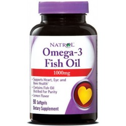 Natrol Omega-3 Fish Oil 90 капс