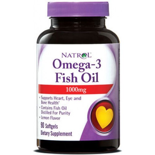 Natrol Omega-3 Fish Oil 90 капс