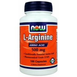 NOW L-Arginine 500мг 100 капс