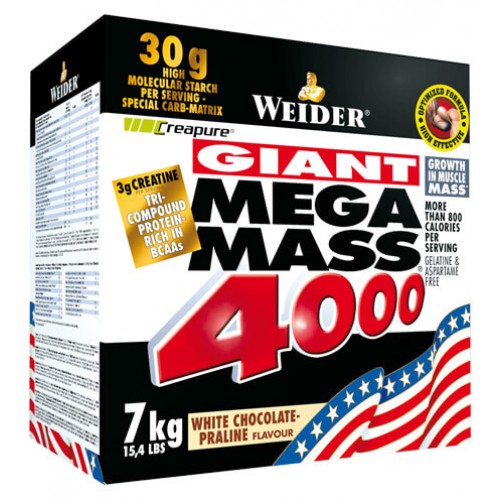 Weider Mega Mass 4000 7 кг Weider Mega Mass 4000 7 кг